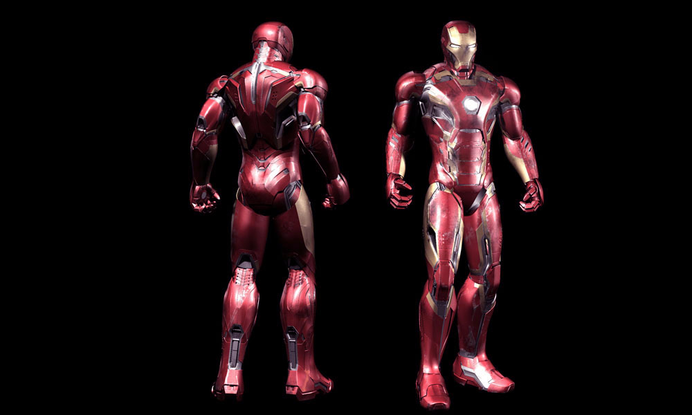 3d printed iron man suit