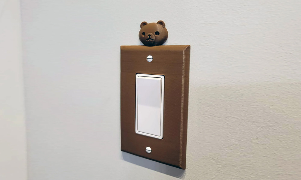 3d print light switch cover